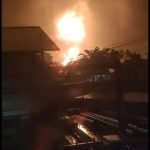 Breaking News : Pertamina Cilacap Jawa Tengah Terbakar lagi Tangki 36 Depan Pintu 2