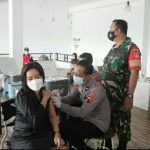 Pemberian Vaksin Tahap ke-2 untuk Karyawan Hiburan Malam di Purbalingga