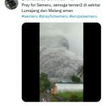 Gunung Semeru Erupsi, Lumajang di Jawa Timur, Warga Berlari dan Panik