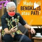 Wabup Bengkalis Pamer Madu Hitam ke Ganjar, Ternyata Lebahnya dari Pati