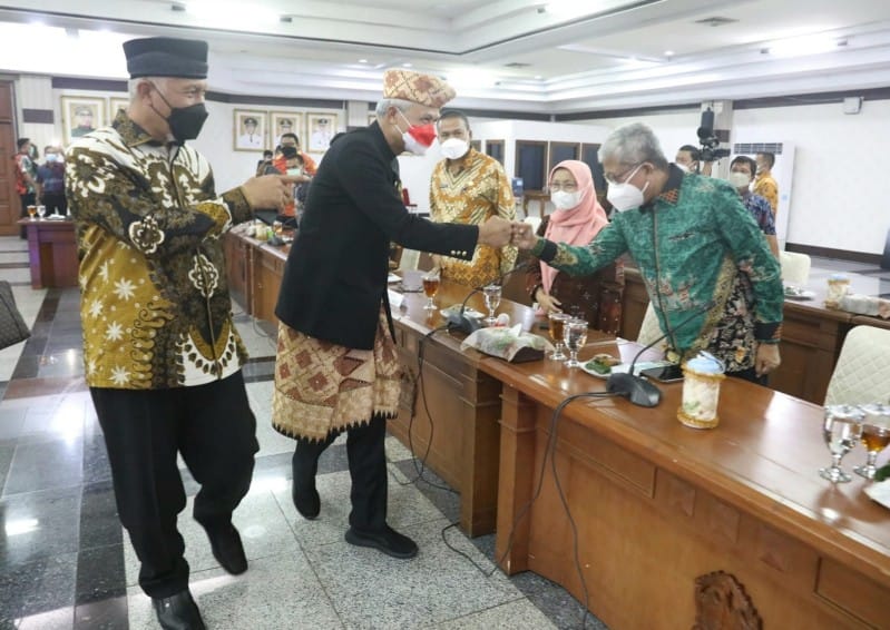 Kunjungan Gubernur Sumbar ke Jawa Tengah