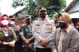 Kunjungan Mneteri sosial di Pekalongan