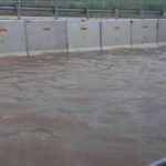 Sumber pribadi, Tol Serpong banjir, samping Puri Bintaro