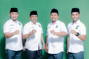 Empat anggota Fraksi PKB DPRD Kota Semarang, dari Sodri, Febri, Rohaini, Juan Rama