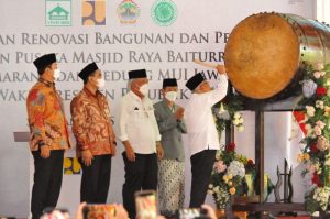 Wapres KH Ma'ruf Amin meresmikan Gedung MUI Jateng