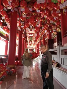 Lampion di Sam Poo Kong