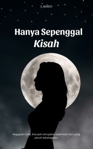 Hitam Putih Ilustrasi Minimalis Sederhana Sampul Buku Novel