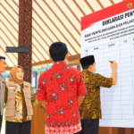 Ilustrasi deklarasi penyelenggaraan Pilkades damai untuk mencegah praktik botoh dan politik uang di Purbalingga.